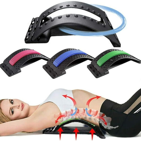Back Stretcher Back Stretcher, For Lower And Upper Lumbar Spine Back Pain Relief Spinal Stretcher