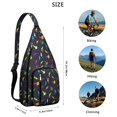 thumbnail image 3 of Waterproof Hiking Cat Sling Backpack for Women – Cute Pet Lover Crossbody Chest Bag with Adjustable Strap, Funny Paw Print Travel Backpack for Outdoor & Everyday Use, 3 of 4