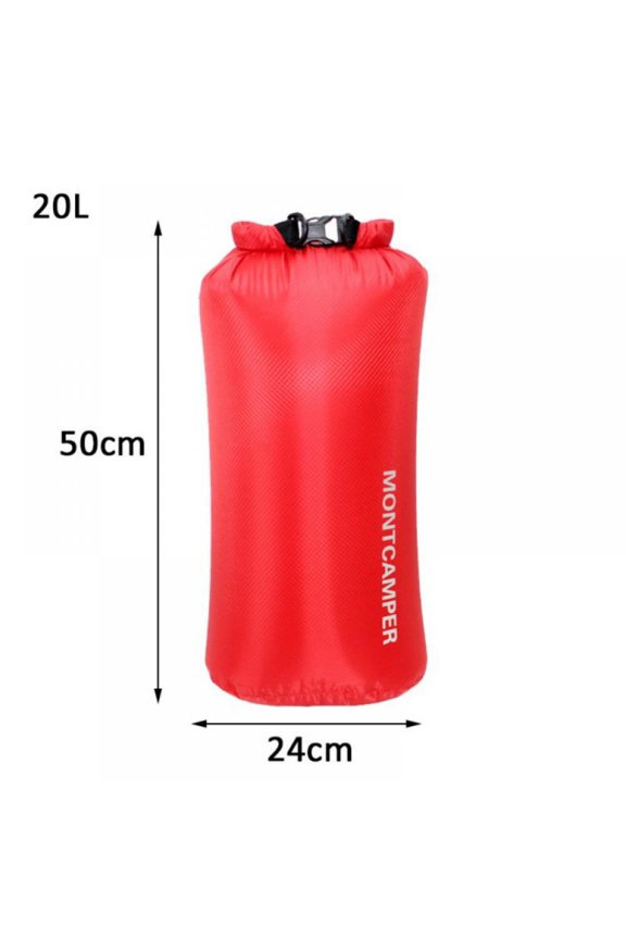 Waterproof Dry Bag 30D Nylon Diamond Grid Ultralight Drifting Swimming Debris Clothes Sleeping Storage Bags Swimming Bag