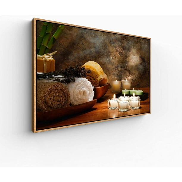 Wall26 Floating Framed Canvas Wall Art For Living Room Bedroom Spa Theme Prints Home Decoration Ready To Hang Com - Spa Wall Art Wall26 Floating Framed Canvas Wall Art For Living Room Bedroom Spa Theme Prints Home Decoration Ready To Hang Com - Spa Wall Art