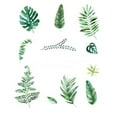 thumbnail image 5 of Efavormart Green Tropical Assorted Leaves Wall Decals, Plant Peel Removable Stickers, 5 of 8