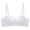 A-Blue208, variant on Women's T-Shirt Bras Wireless Half Cup Seamless Bra Convertible Spaghetti Straps Support Minimalist Everyday Bras