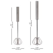 Prep Solutions Push Whisk for Effortless Mixing of Eggs, Sauces, and Batters