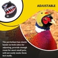 thumbnail image 3 of Greeniant Casco Suministros para mascotas Sombrero Sombreros Sombreros Sombrero de protección ajustable Juguete Aves de corral Cascos para pollo Type3 NO3, 3 of 6