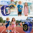 thumbnail image 6 of SZBXD Kids Smart Watch ,Smartwatch for Kids with  Cameras 18 Games Videos Music Pedometer Record Alarms, Christmas Birthday Gift for Boys Girls(Blue), 6 of 7