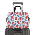 thumbnail image 2 of FORMRS 16" Laptop Bag Carrying Sleeve Case with Handle Travel Shoulder Briefcase, Playful Strawberries, 2 of 8
