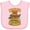 AD-Pink, variant on Inktastic Groundhog Day Meterologist Weather Boys or Girls Baby Bib
