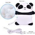 thumbnail image 4 of Calefacción Usb Calentador De Manos Con Calefacción Eléctrica Lindo Panda Unicornio Calentador De Manos Sin Dedos Guantes De Trabajo Para El Hogar Y La Oficina seitruly HA043396-02, 4 of 5