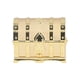 thumbnail image 2 of Joyero vintage de tamaño pequeño, de aleación de zinc, con revestimiento de pelusa, pulido fino, resistente, duradero, diseño en relieve, joyero dorado, 2 of 14