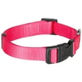 thumbnail image 5 of Blueberry Pet Classic Nylon Adjustable Dog Collar, French Pink, Small, 5 of 5