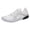 White, variant on NOKIO Men's Sneakers Comfortable Wide Width Athlet𝗂c Shoes S𝗅ip On Elastic Adjuatable Strap Cycling Shoes Outdoor Sport Wading Shoes Lightweight Anti-S𝗅ip Swim Shoes