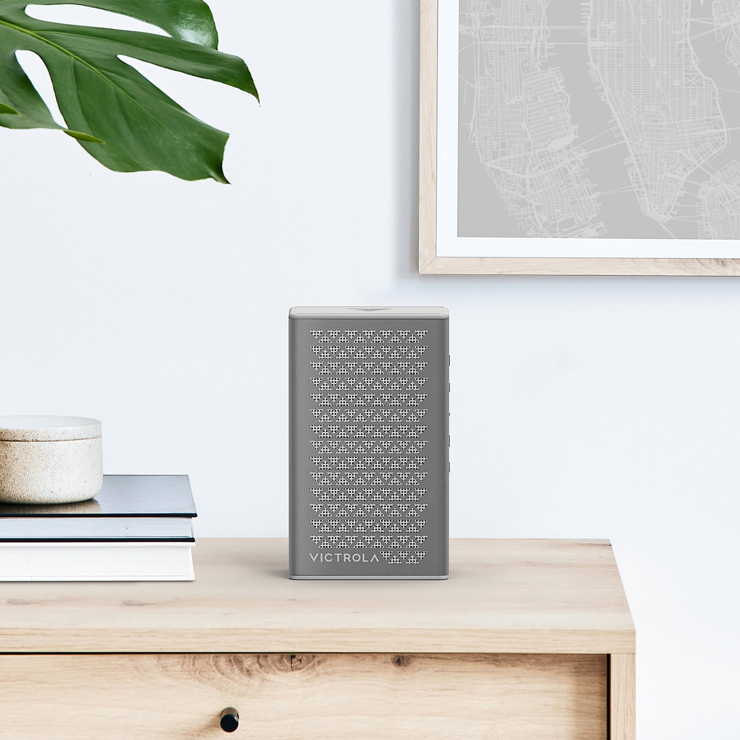 Victrola Music Edition 1 Portable Bluetooth Speaker - Silver