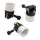 thumbnail image 4 of 3 piezas E26 Portalámparas con interruptor giratorio y soporte resistente para lámpara de mesa DIY Interruptor de 3 etapas, 4 of 9