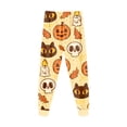 thumbnail image 5 of NOEGOEU 2-9 Years Toddler Boys Girls Halloween Pajamas Kids Long Sleeve Cute Sleepwear Set (Beige,6-7 Years), 5 of 6