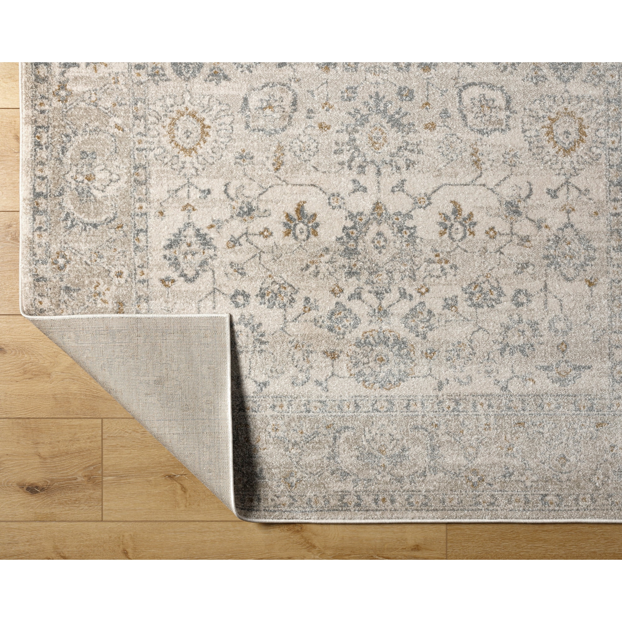 Livabliss Alpharetta Area Rug, 9'2" x 12', Medium Gray