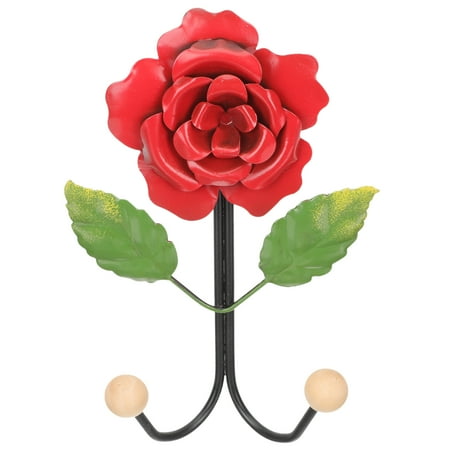 

Rosarivae Wall-mounted Keys Hook Flower Shape Hanging Hook Home Hook Bathroom Hook