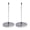 Color:Silver, variant on 2 Pcs Ticket Spikes Bill Holders Straight Rod Spikes Memo Holders Receipt Holders for Organizing Tickets Bills and Notes