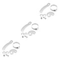 thumbnail image 1 of Destyer Electric Bicycle Arm Front/Rear 14mm Prevent Motor Loose Safe Tool silver 3Set, 1 of 6