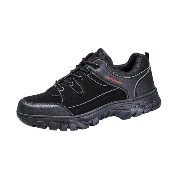 ZACPNCV Mens Plus Size Outdoor Hiking Boots Round Toe Comfort Trail Shoes Spring Summer
