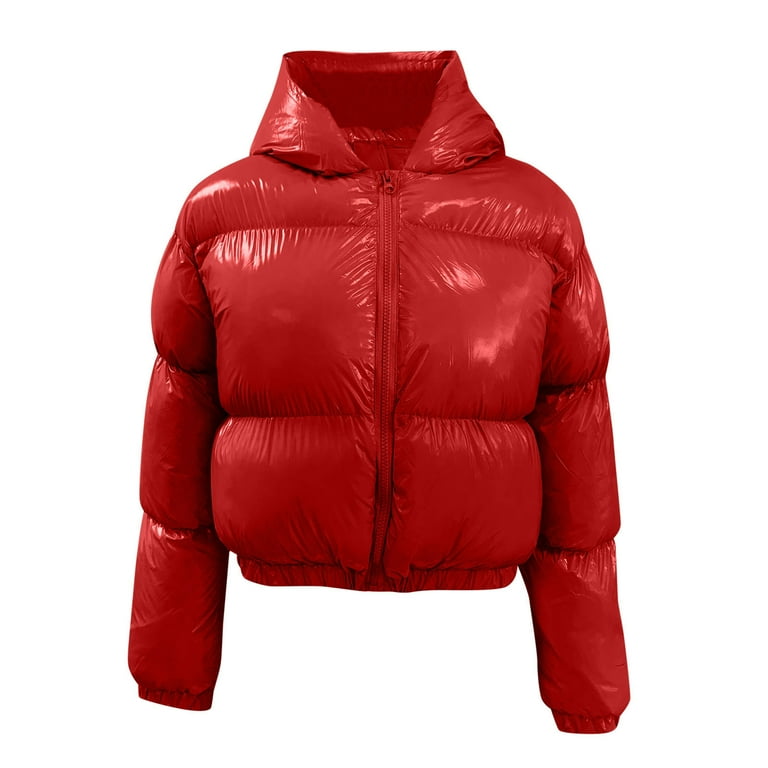 TAIAOJING Women's Winter Cropped Puffer Jacket Ladies Autumn TAIAOJING Women's Winter Cropped Puffer Jacket Ladies Autumn