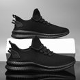 thumbnail image 5 of Running Shoes  for Men reathable  Non Slip Men's Sneakers Knit Mesh Design Walking Shoes for Men Lightweight Men's Trail Running Shoes  Workout Shoes, 5 of 11
