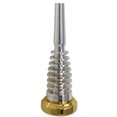 thumbnail image 3 of Garibaldi KF7W Elite Gold-Plated Rim Silver Plated Trumpet Moutpiece GAR-KF7W, 3 of 5