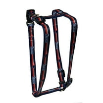 New England Football Patriots Extra Small XS 5/8 Inch Wide Adjustable Dog Harness 8" - 14"