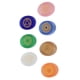 thumbnail image 3 of Juego de 7 piedras de palma grabadas para meditación, sanación espiritual, cristal de chakra Reiki, 3 of 14
