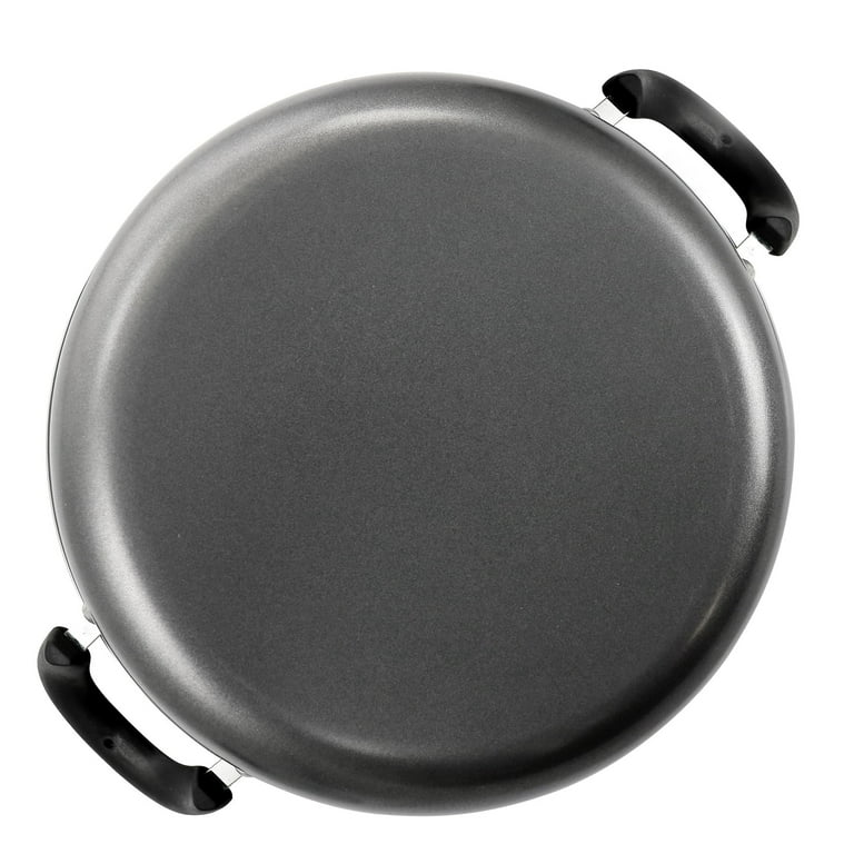12 Inch Highberry Nonstick All Purpose Pan with Lid in Grey