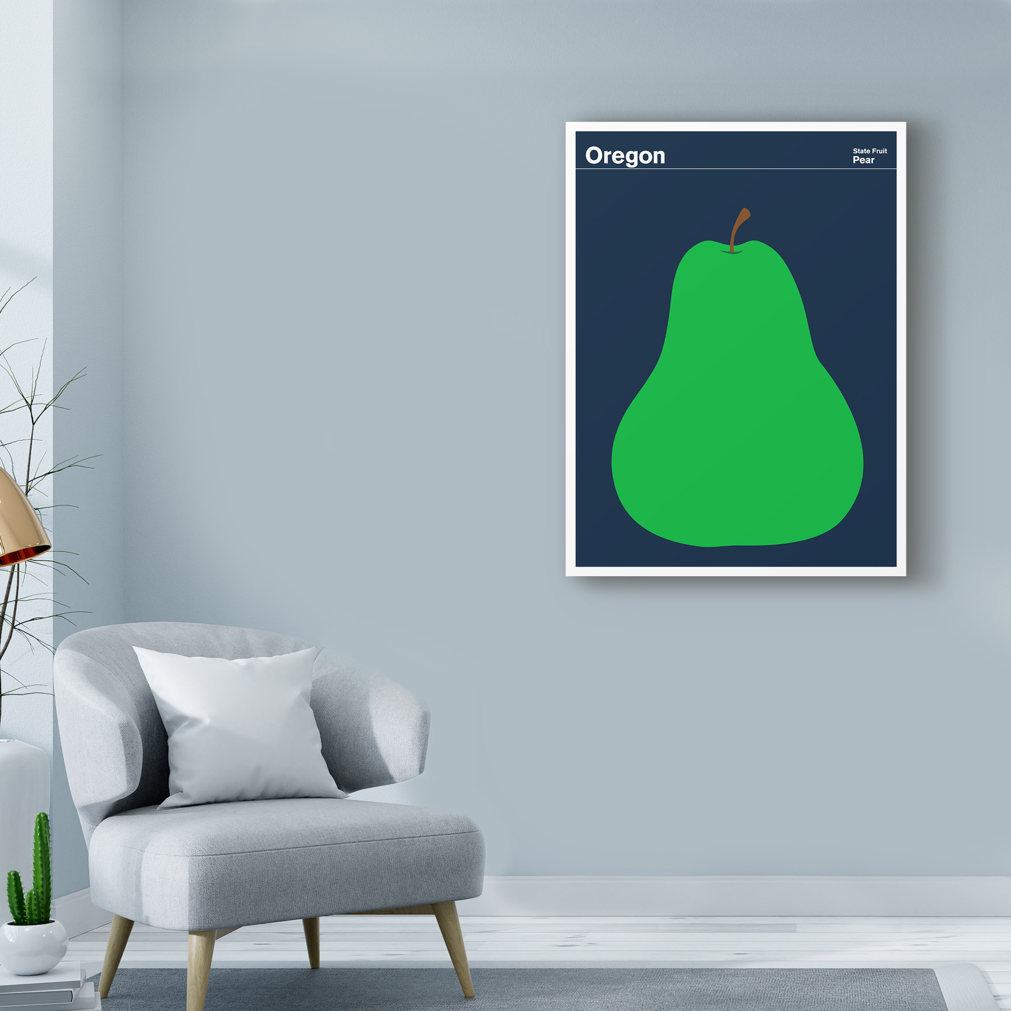 Trademark Fine Art 'Oregon Pear' Canvas Art by Print Collection - Artist