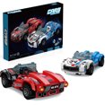 thumbnail image 2 of Racing Car Building Blocks Diy Sports Car Model Small Particle Building Bricks Educational Toys For Boys Gifts, 2 of 6