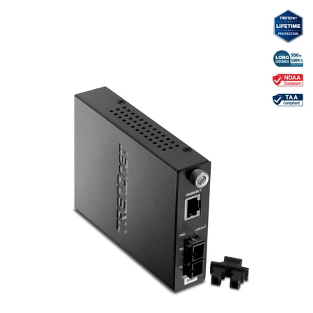 UPC: 0710931504156 | TRENDnet TFC-1000MSC 1000Base-T to 1000Base-SX SC-type Fiber Converter