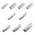 thumbnail image 2 of 304 Stainless Steel Bayonet Clasps Magnetic Screw Clasps Stainless Steel Color 30x6mm Hole: 3mm, 2 of 9