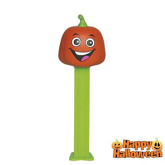 PEZ Candy Halloween Collection Candy Dispenser Blister Pack - Pumpkin