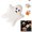 White,1Pcs, variant on Halloween Ghost Candy Bowl, Ghost Shaped Serving Tray Plates, Ceramic Spooky Dessert Platter Dish for Halloween Home Party Food Storage Charcuterie Cheese Snack Board Serving Supplies (3Pcs)
