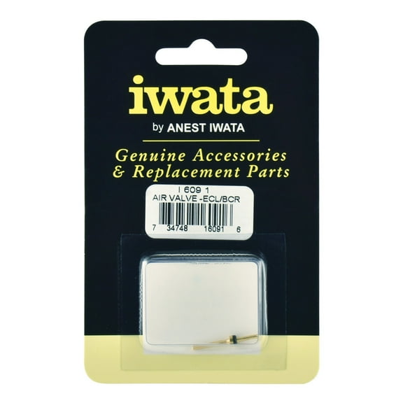 Iwata Replacement Air Valve, For Iwata Airbrush Models Eclipse and BCR, Genuine Part (I 609 1)