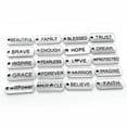 thumbnail image 2 of U8MO 10X Inspirational Word Antique Silver Charms Pendant for Jewelry Making Keychain-10pcs hope, 2 of 9