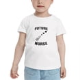 thumbnail image 2 of Future Nurses Funny Toddler T-Shirts for Boys Girls (White, Youth L), 2 of 5