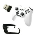 thumbnail image 1 of Manette de Jeu Sans Fil pour Windows 7 8 10 Pcs/iphone/android/switch, Double Choc USB Bluetooth Manette de Jeu Joystick (avec Support de Téléphone Mobile et Récepteur 2.4G), 1 of 1