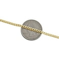 thumbnail image 5 of 10K Yellow Gold 2.90mm Hollow Miami Cuban Link Chain Lobster Necklace 22 Inch, 5 of 7