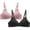 Pink, variant on nerohusy 2 Pack Bralettes for Women,Womens Bra Small Cup,Women's Seamless Wire Free Push-up Bra,Bras for Women Wireless Bras No Underwire Comfort Bralettes,Beige,S