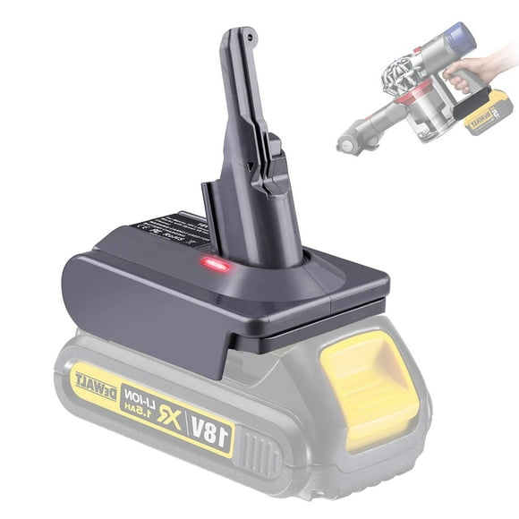 for Dyson V7 V8 Battery Adapter, Convert for Dewalt 20v Battery to Dyson V7/V8 Batteries, to Replace for Dyson V7&V8 Motorhead Series Cordless Stick Vacuum Cleaner Original Battery (Adapter Only)