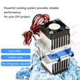 thumbnail image 2 of Peltier Cooler-DIY Semiconductor Thermoelectric Cooler Dispositivo de refrigeración por agua de refrigeración Peltier (120 W) para peceras, refrigeradores semiconductores de refrigera, 2 of 8