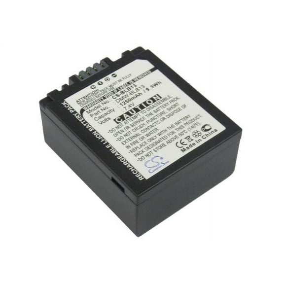 1250mAh DMW-BLB13PP DMW-BLB13GK DMW-BLB13 DMW-BLB13E Battery for Panasonic Lumix DMC-G1WEG-A Lumix DMC-G1 SLR