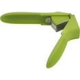 thumbnail image 6 of GoodCook 6.5" BPA-Free Plastic and Stainless Steel Easy-Peel Garlic Mincer Press, Green, 6 of 9