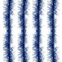 Uxcell 5Ft Feather Boa, 4 Pcs Artificial Fluffy Feather Boas Party Decorations for DIY Crafts, Wedding Costume, Christmas, Concert, Halloween, Home Decor, Bright Blue