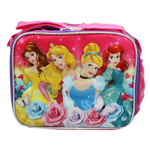 Disney Princess Belle Ariel Cinderella and Aurora Insulated Lunch Bag ...