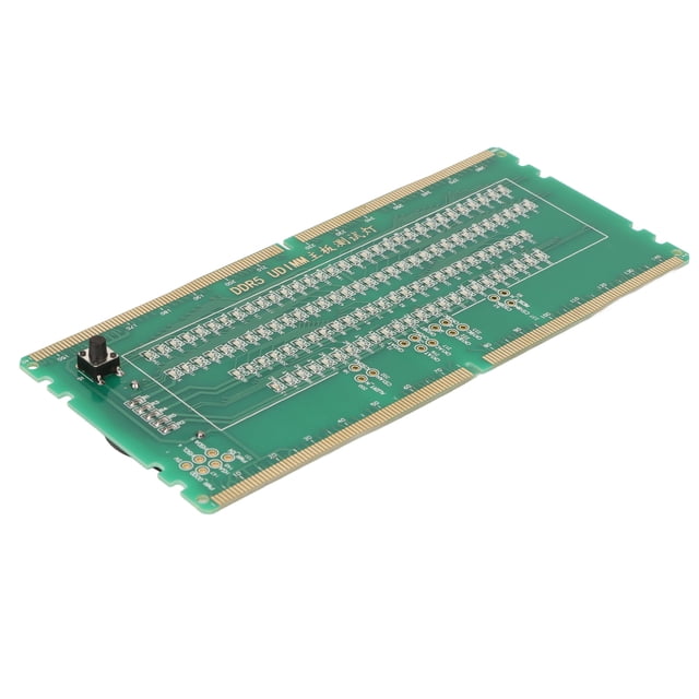 Comprobador de memoria DDR5 Comprobador de memoria DDR5 de escritorio Tarjeta de prueba de mantenimiento de placa base con diodos emisores de luz