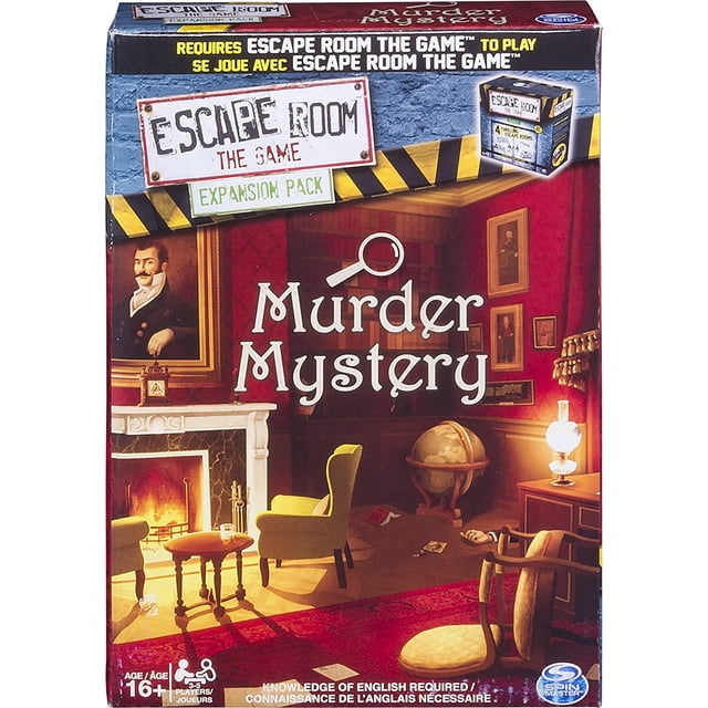 Paquete de expansión Spin Master Juegos Escape Room Murder Mystery