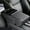 Black, variant on Universal Car Armrest Box Heighten Pad with Cup Holder, Multifunctional Auto Storage Interior Accessory
